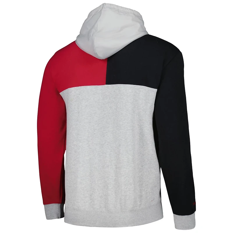 Mitchell  Ness Gray Atlanta United FC Tie Breaker Pullover Hoodie