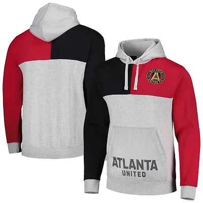 Mitchell Ness Gray Atlanta United FC Tie Breaker Pullover Hoodie