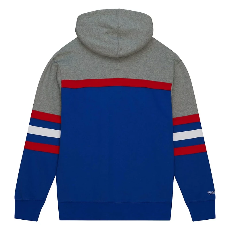 Mitchell  Ness Kansas Jayhawks Head Coach Pullover Hoodie