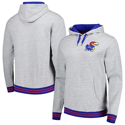 Mitchell  Ness Kansas Jayhawks Pullover Hoodie