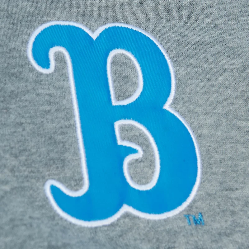 Mitchell Ness Light UCLA Bruins Head Coach Pullover Hoodie