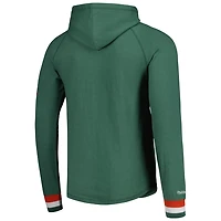 Mitchell  Ness Miami Hurricanes Legendary Raglan Pullover Hoodie