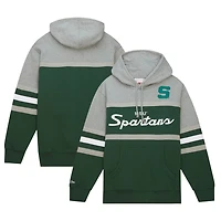 Mitchell  Ness Michigan State Spartans Head Coach Pullover Hoodie