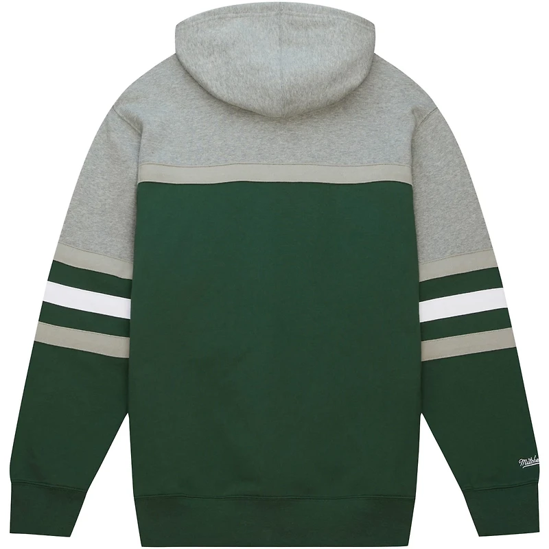 Mitchell  Ness Michigan State Spartans Head Coach Pullover Hoodie