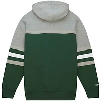 Mitchell  Ness Michigan State Spartans Head Coach Pullover Hoodie