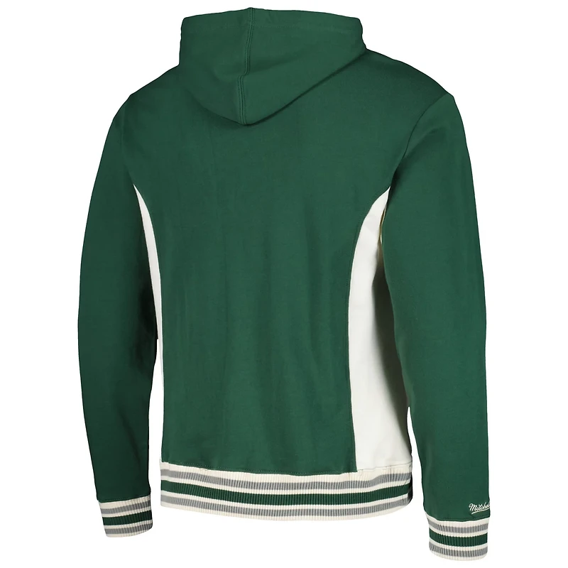 Mitchell  Ness Michigan State Spartans Team Legacy French Terry Pullover Hoodie
