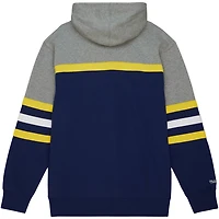 Mitchell  Ness Michigan Wolverines Head Coach Pullover Hoodie
