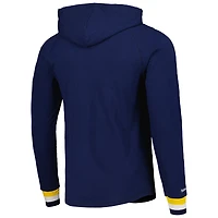 Mitchell  Ness Michigan Wolverines Legendary Raglan Pullover Hoodie