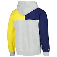 Mitchell  Ness Michigan Wolverines Tie-Breaker Pullover Hoodie