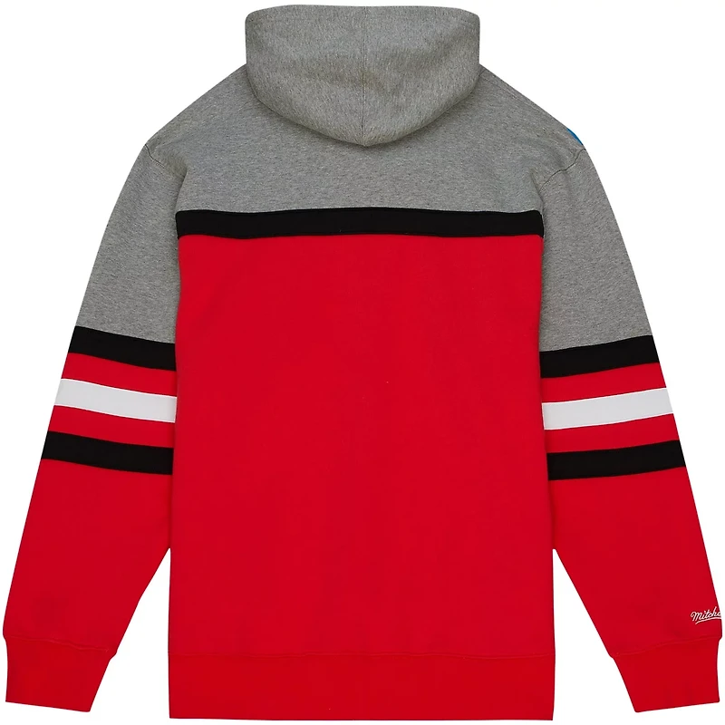 Mitchell Ness Nebraska Huskers Head Coach Pullover Hoodie