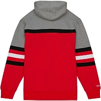 Mitchell  Ness Nebraska Huskers Head Coach Pullover Hoodie
