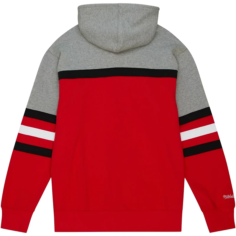 Mitchell  Ness Ohio State Buckeyes Head Coach Pullover Hoodie