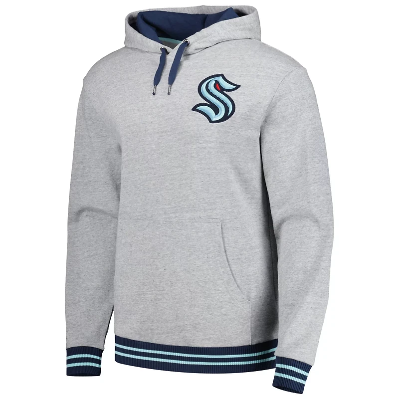 Mitchell Ness Seattle Kraken Classic French Terry Pullover Hoodie