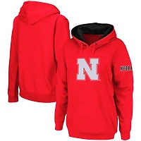 Nebraska Huskers Team Big Logo Pullover Hoodie