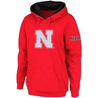Nebraska Huskers Team Big Logo Pullover Hoodie