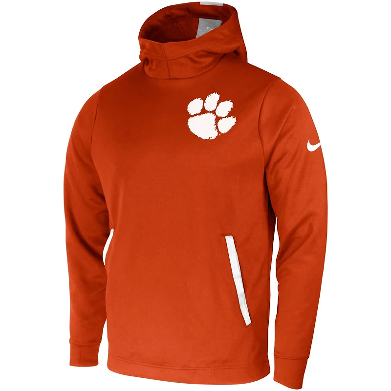 Nike Clemson Tigers 2-Hit Performance Pullover Hoodie
