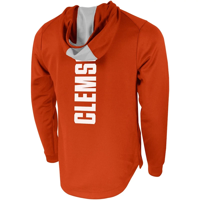Nike Clemson Tigers 2-Hit Performance Pullover Hoodie