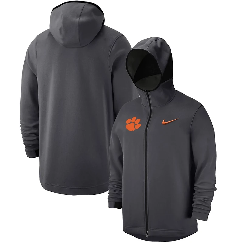 Nike Clemson Tigers Tonal Showtime Full-Zip Hoodie