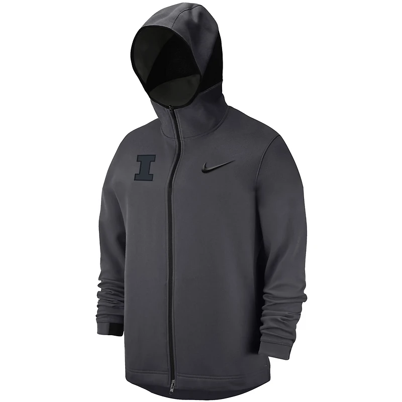 Nike Illinois Fighting Illini Tonal Showtime Full-Zip Hoodie