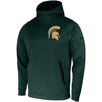 Nike Michigan State Spartans 2-Hit Performance Pullover Hoodie
