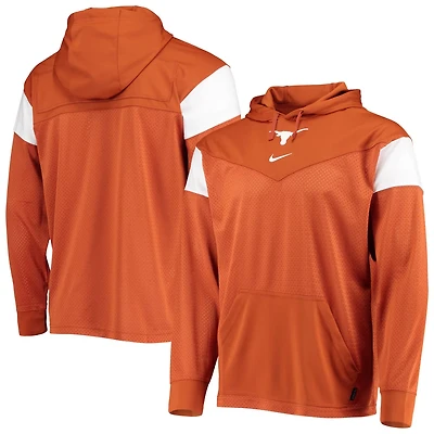 Nike Texas Texas Longhorns Sideline Jersey Pullover Hoodie