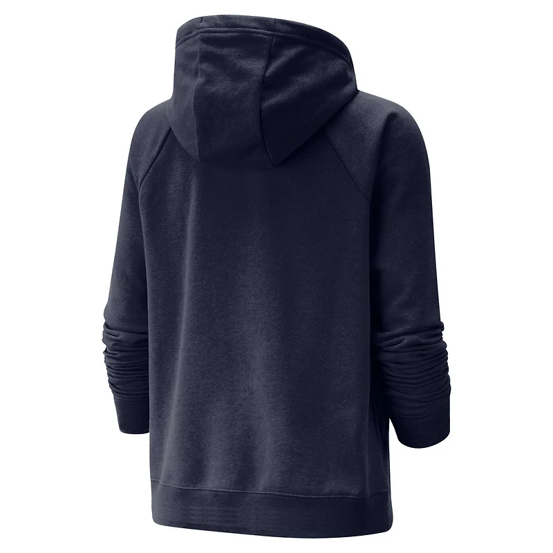 Nike Virginia Cavaliers Red White  Hoo Raglan Pullover Hoodie