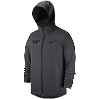 Nike Virginia Tech Hokies Tonal Showtime Full-Zip Hoodie