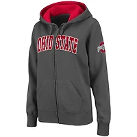 Ohio State Buckeyes Arched Name Full-Zip Hoodie