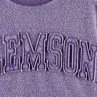 Pressbox Clemson Tigers Ponchoville Pullover Sweatshirt