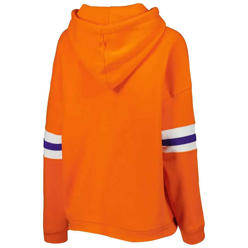 Pressbox Clemson Tigers Super Pennant Pullover Hoodie