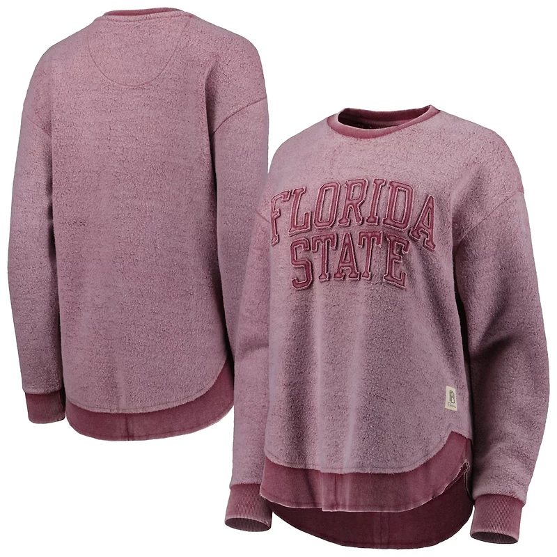 Pressbox Florida State Seminoles Ponchoville Pullover Sweatshirt