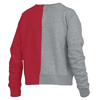 Pressbox Georgia Bulldogs Half and Raglan Pullover Sweatshirt