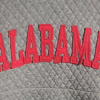 Pressbox Heather Charcoal Alabama Crimson Tide Moose Quilted Pullover Sweatshirt