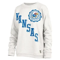 Pressbox Kansas Jayhawks Shoreline Sundown Pullover Sweatshirt