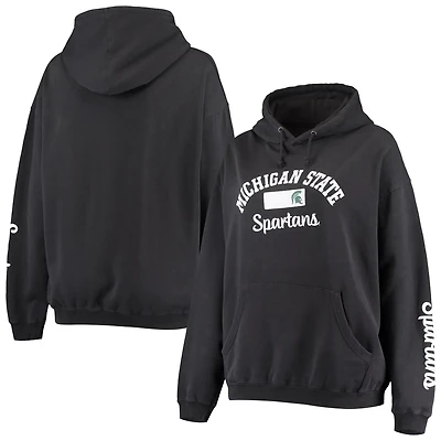 Pressbox Michigan State Spartans Rock n Roll Super Oversized Pullover Hoodie