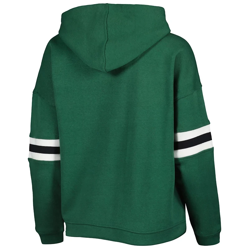 Pressbox Michigan State Spartans Super Pennant Pullover Hoodie