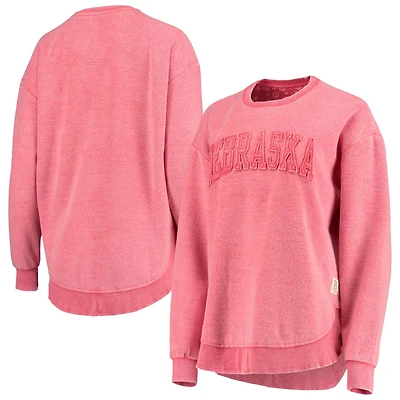 Pressbox Nebraska Huskers Ponchoville Pullover Sweatshirt
