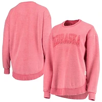 Pressbox Nebraska Huskers Ponchoville Pullover Sweatshirt