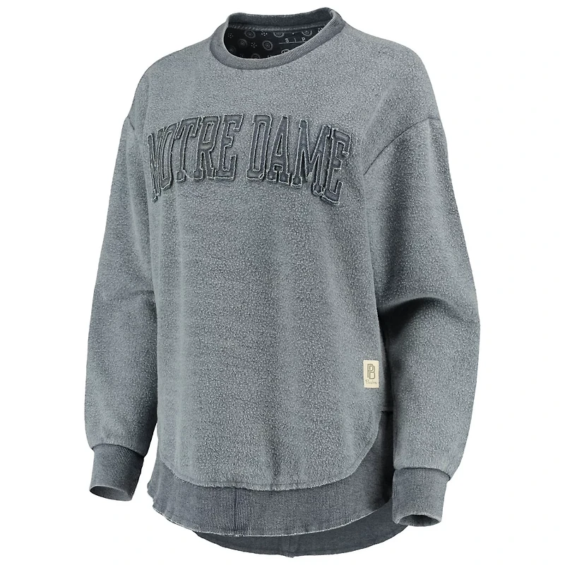 Pressbox Notre Dame Fighting Irish Ponchoville Pullover Sweatshirt