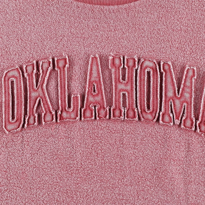 Pressbox Oklahoma Sooners Ponchoville Pullover Sweatshirt