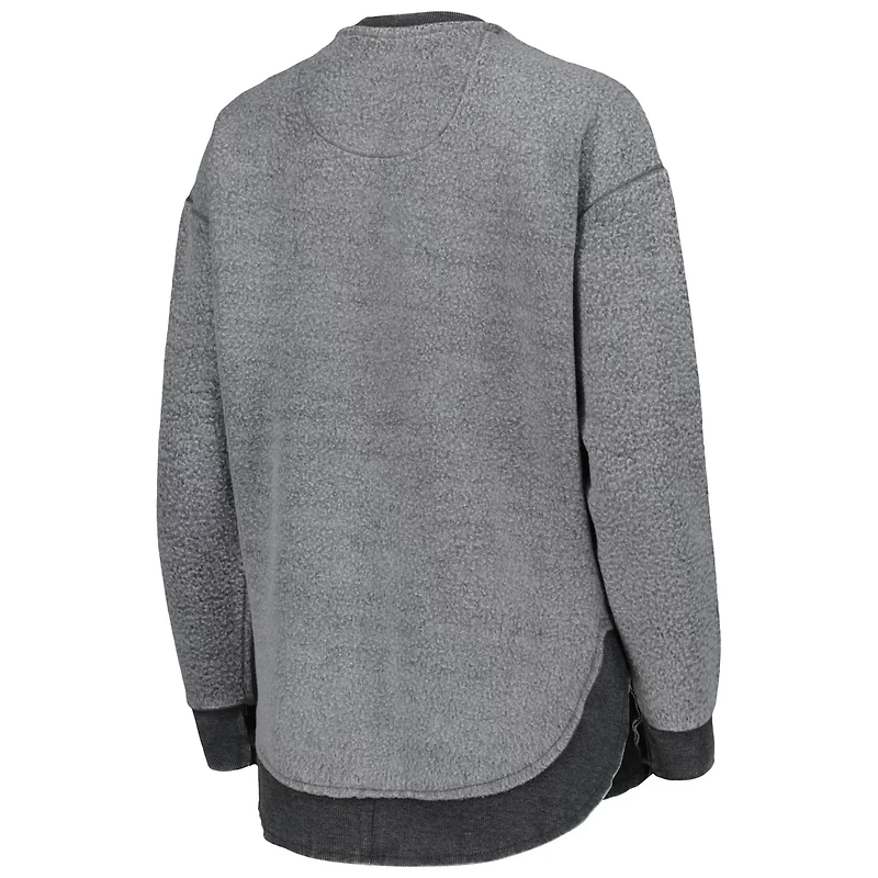 Pressbox Purdue Boilermakers Ponchoville Pullover Sweatshirt