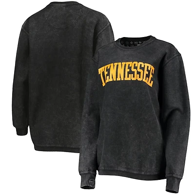 Pressbox Tennessee Volunteers Comfy Cord Vintage Wash Basic Arch Pullover Sweatshirt