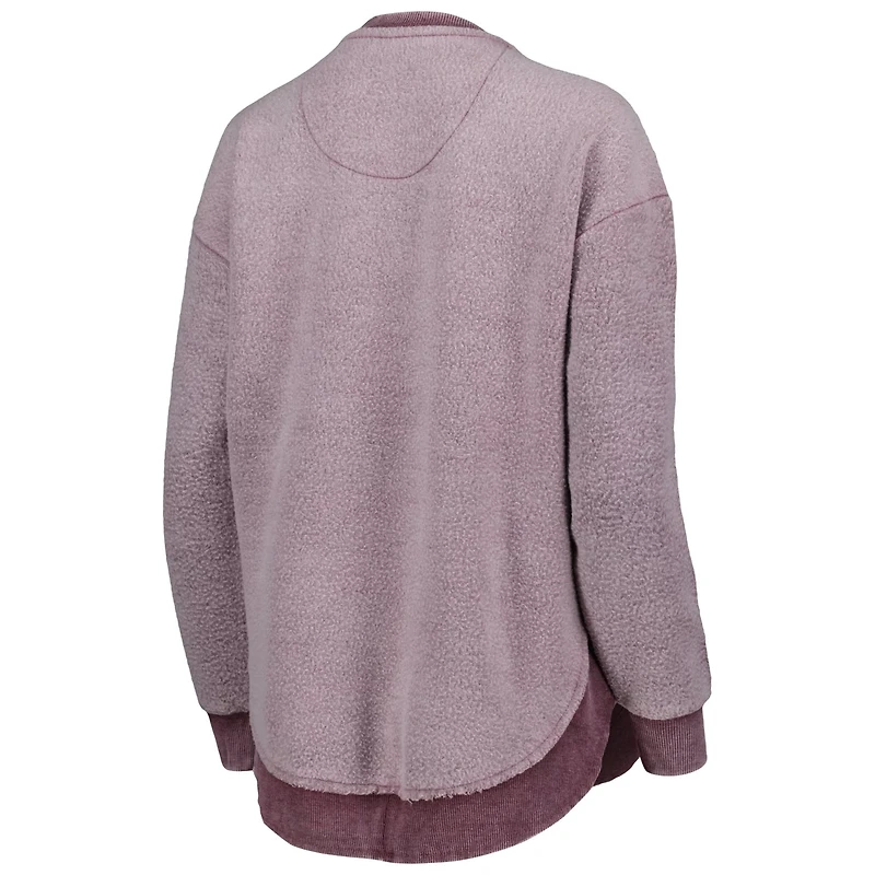 Pressbox Virginia Tech Hokies Ponchoville Pullover Sweatshirt