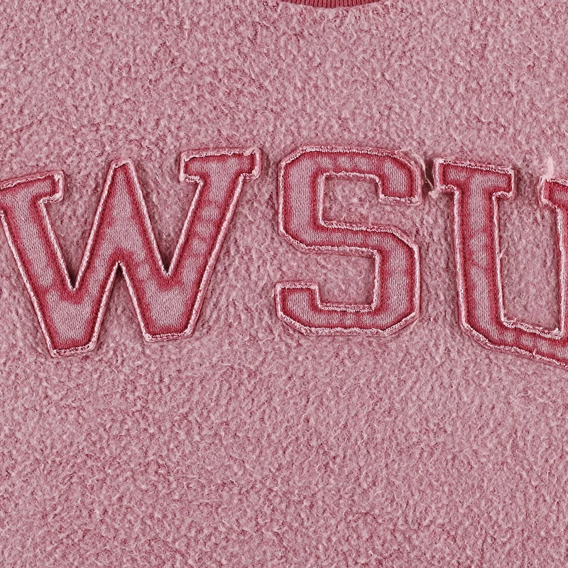 Pressbox Washington State Cougars Ponchoville Pullover Sweatshirt
