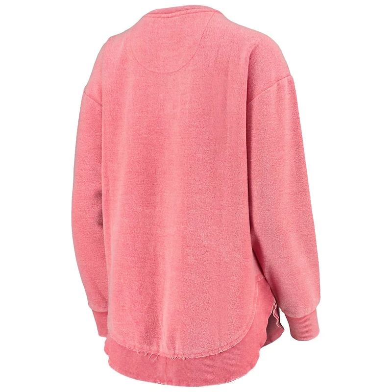 Pressbox Wisconsin Badgers Ponchoville Pullover Sweatshirt