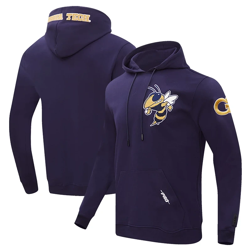 Pro Standard Georgia Tech Yellow Jackets Classic Pullover Hoodie