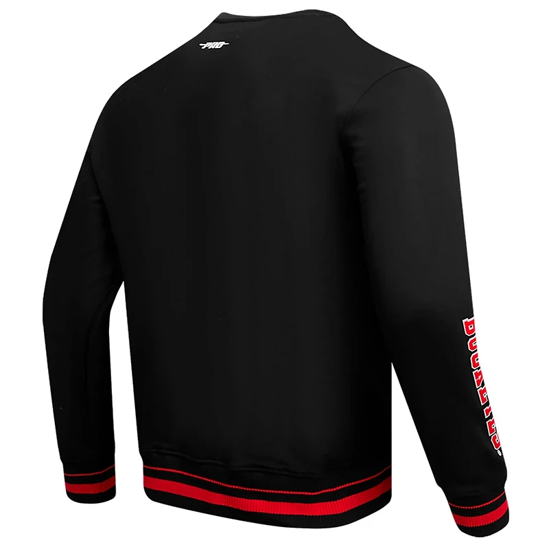 Pro Standard Ohio State Buckeyes Classic Stacked Logo Pullover Sweatshirt