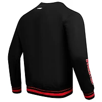 Pro Standard Ohio State Buckeyes Classic Stacked Logo Pullover Sweatshirt