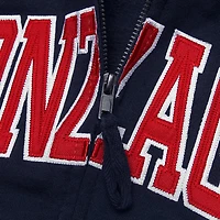 Stadium Athletic Gonzaga Bulldogs Arched Name Full-Zip Hoodie