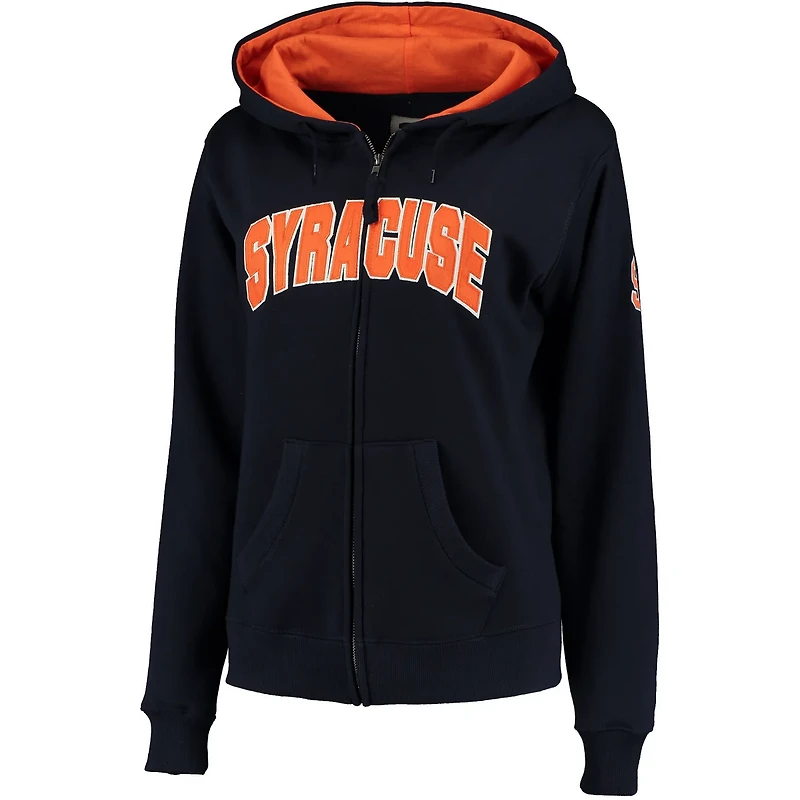 Stadium Athletic Syracuse Orange Arched Name Full-Zip Hoodie